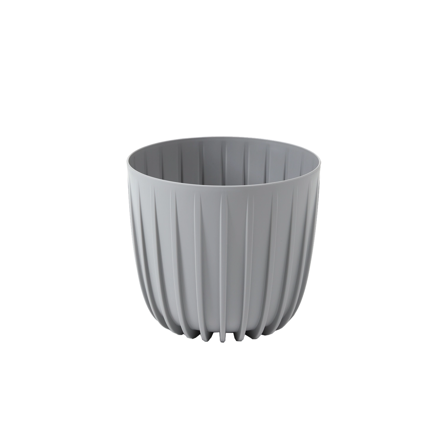 Nízky kvetináč Mira 130 sivý