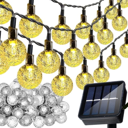 E-shop Gardlov 24010 Solárna dekoračná reťaz girlanda 100 LED IP44 800 mAh 12 m