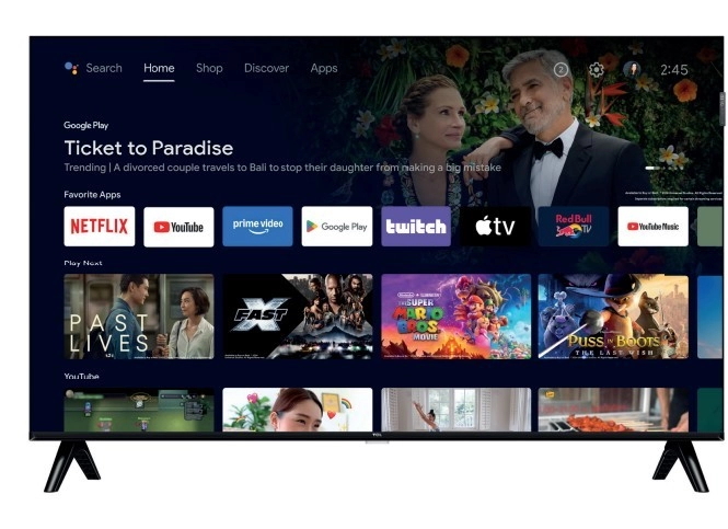 TCL 32" QLED televízor s Google TV a HDR10