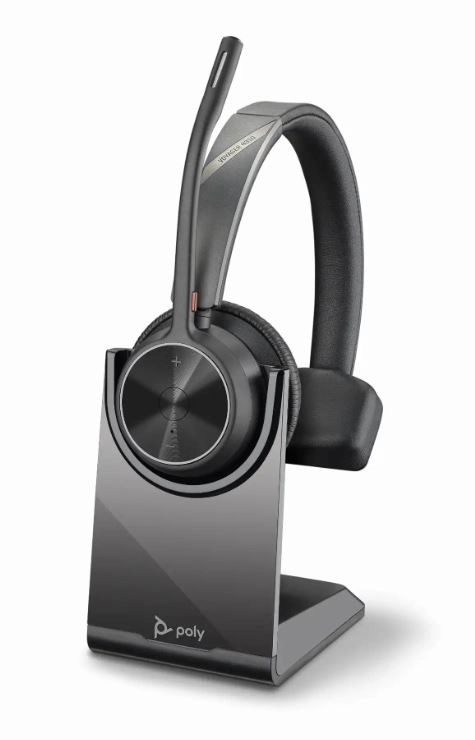 Slúchadlá Voyager 4310 MS Teams Mono s USB-C/BT700 a nabíjacím stojanom
