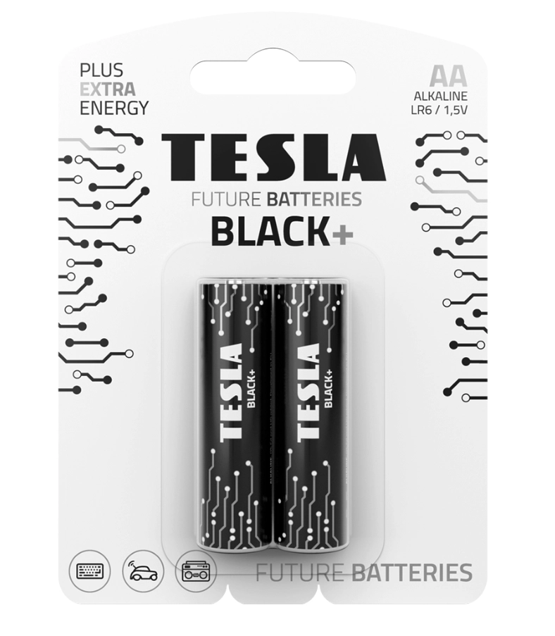 TESLA BLACK+ AA 2ks 1099137312