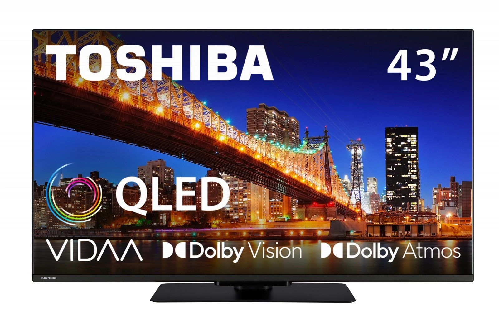 Toshiba 43-palcový QLED televízor s 4K UHD