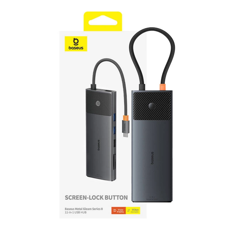 Baseus Metal Gleam 11v1 USB-C Hub