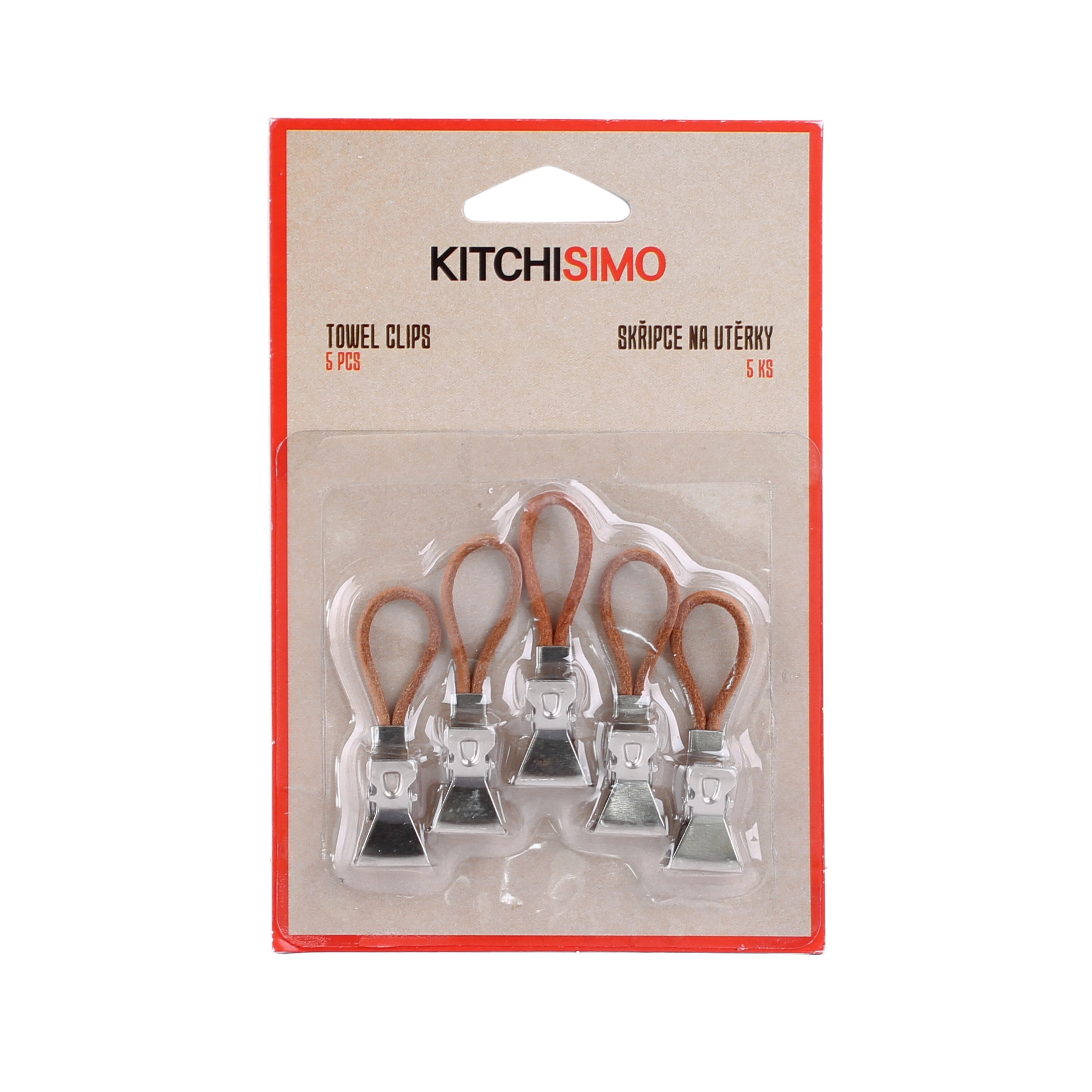 E-shop Klipy na utierky Kitchisimo 5 ks