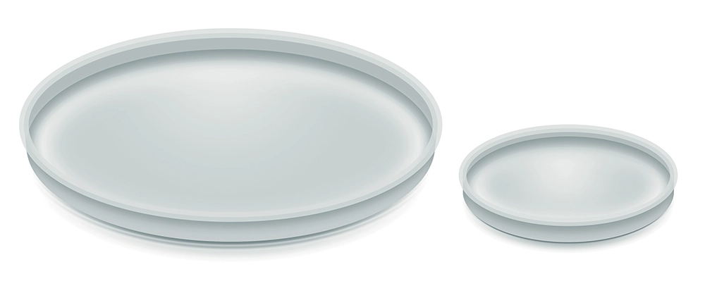 E-shop Priehľadná plastová záslepka Plug 51 mm