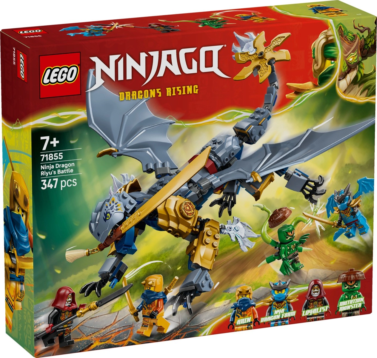 LEGO NINJAGO Bitka s drakom Riyu