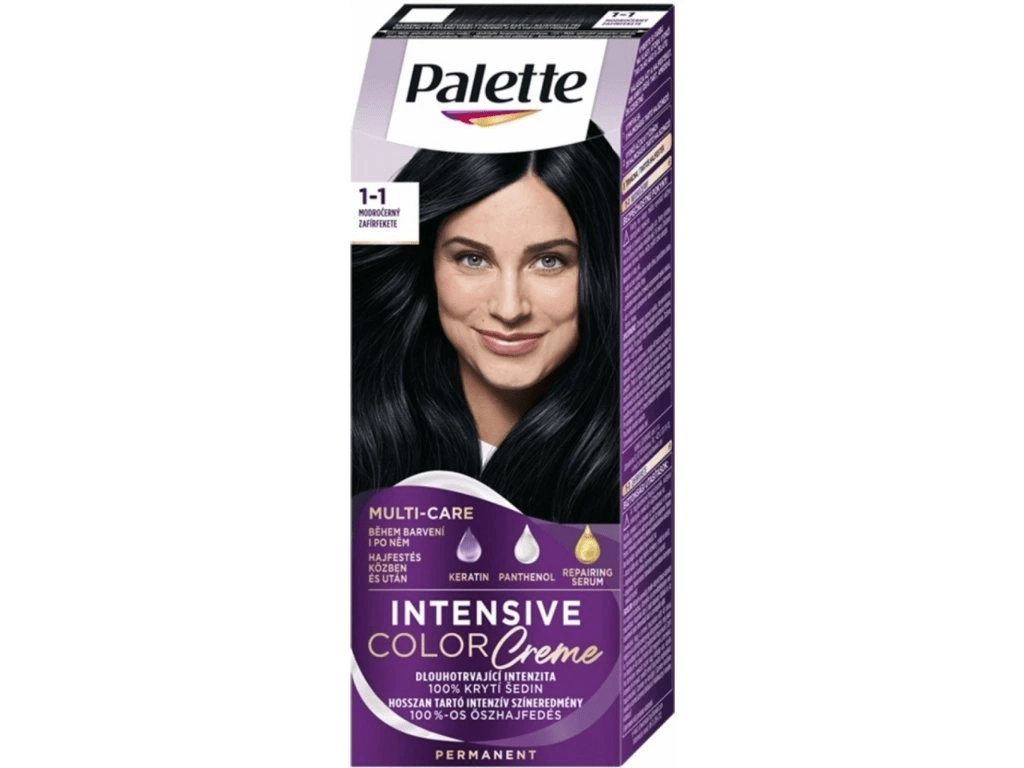 E-shop Schwarzkopf Palette Intensive Color Creme C1 modro čierny 100 ml