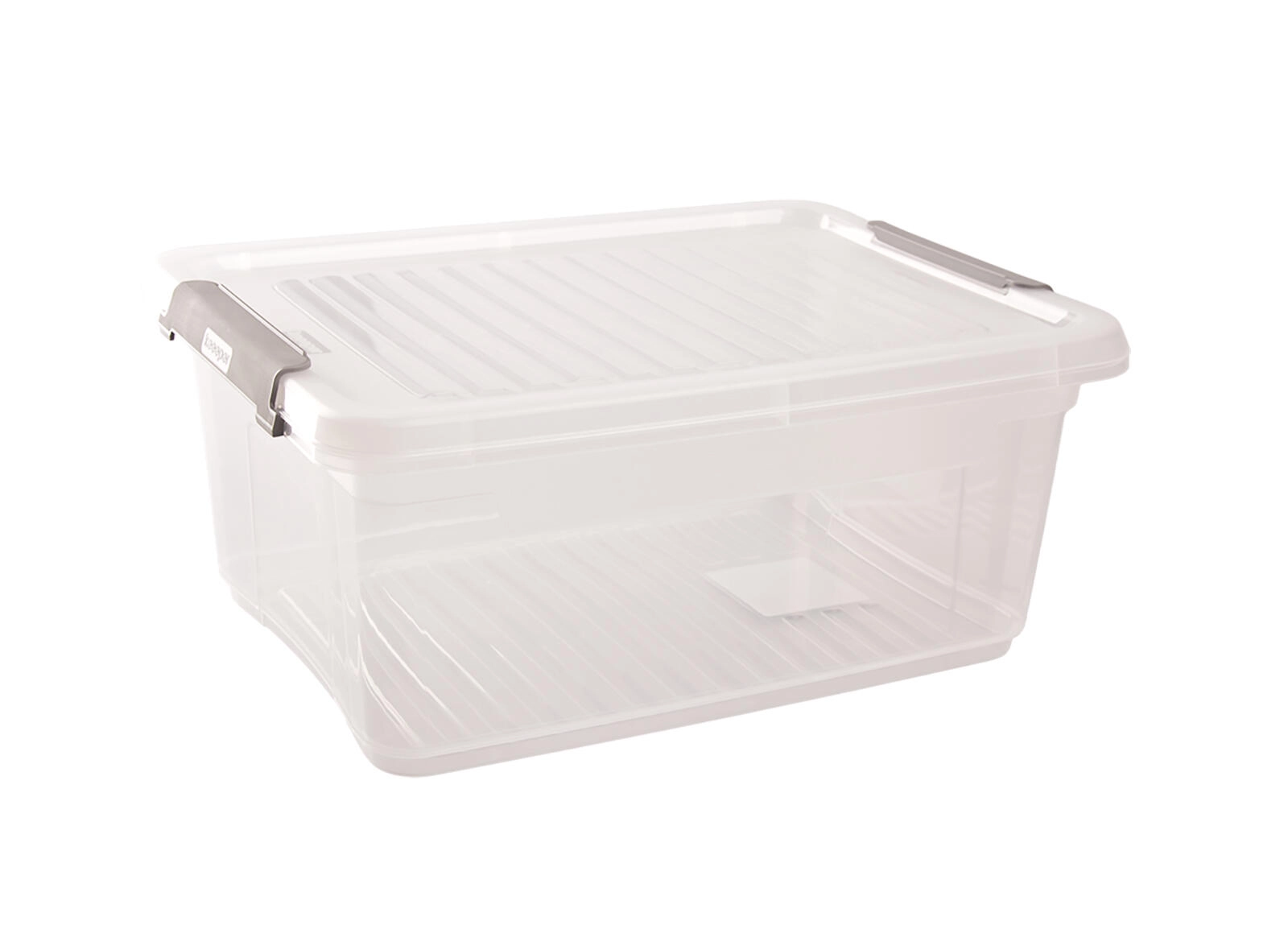 E-shop Úložný box s vekom a klipmi 11,4 l