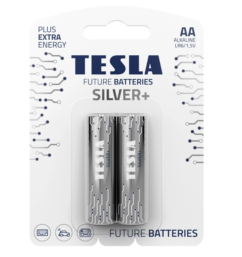 TESLA SILVER+ AA 2ks 13060220