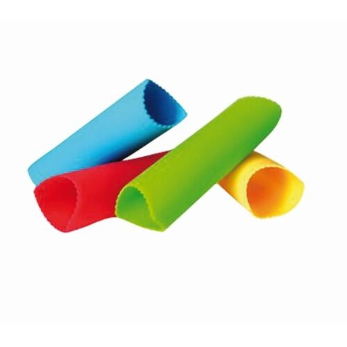 E-shop Silikónový škrabač cesnaku 13 cm – mix farieb
