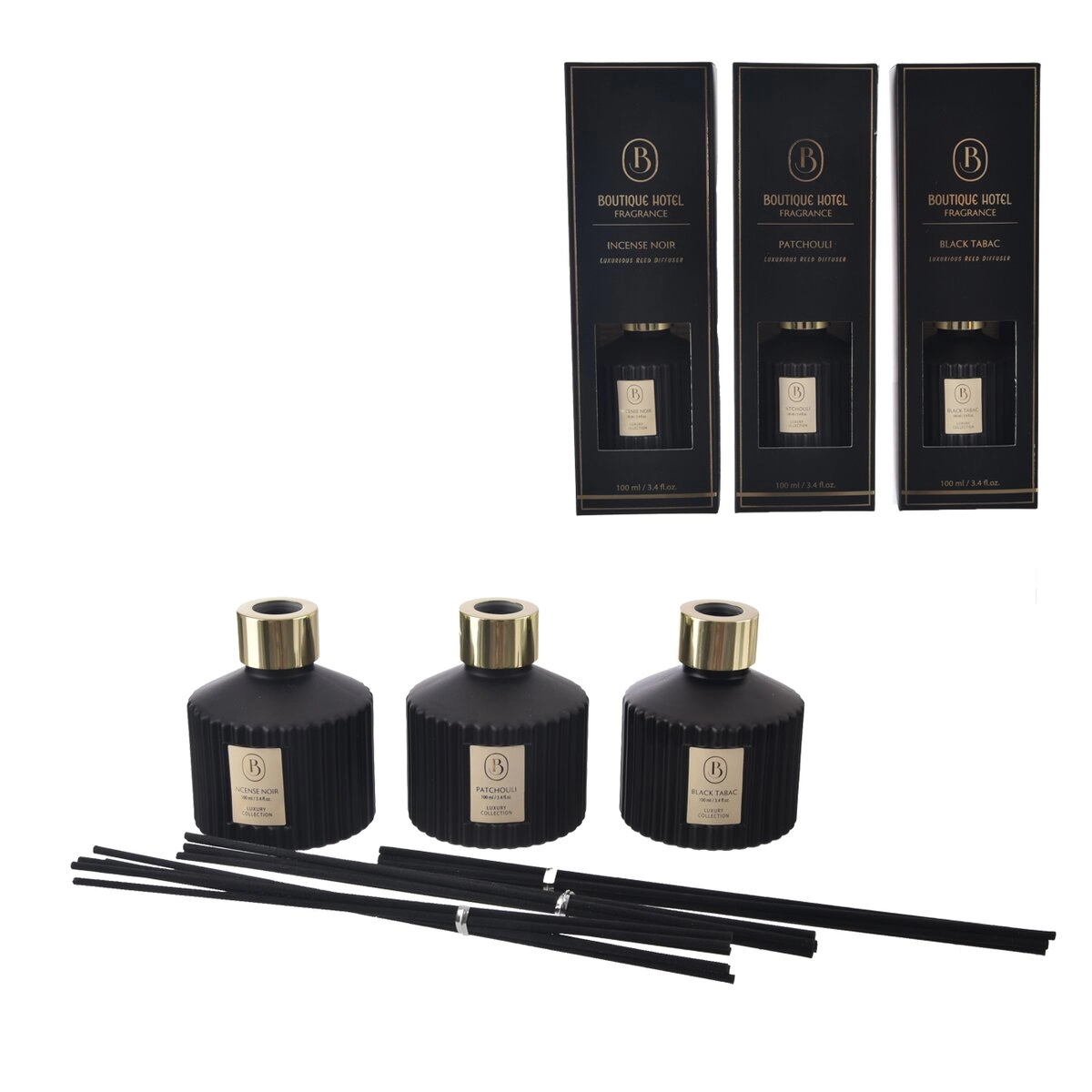 E-shop Aroma difuzér Black 100 ml