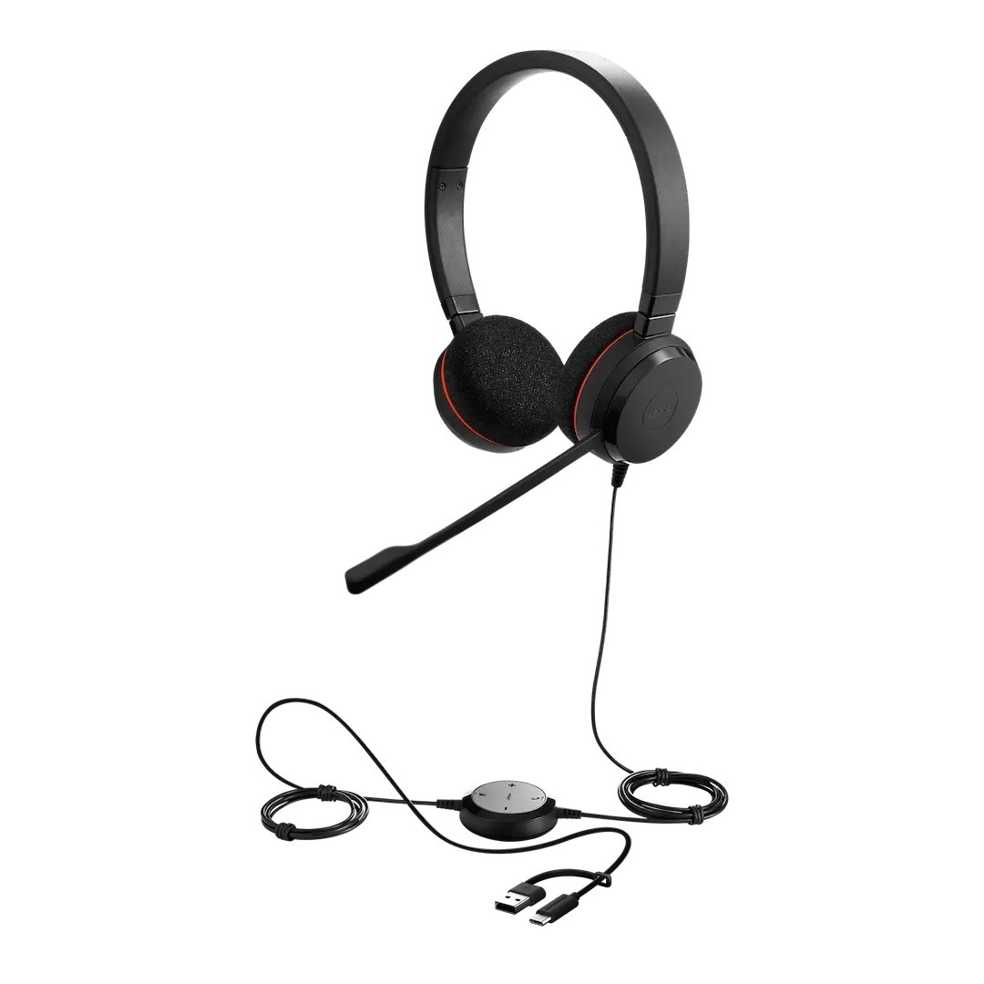 Slúchadlá Jabra Evolve 20 USB-A/C Mono