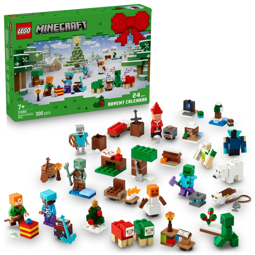lego minecraft adventný kalendár 2025