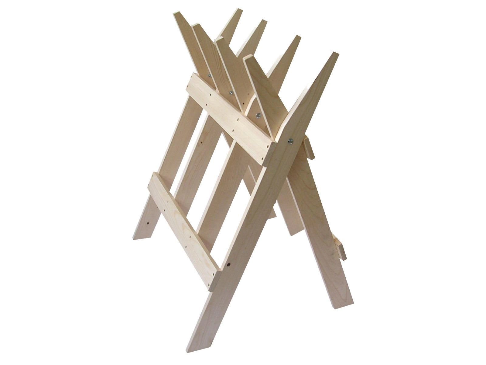 Drevená skladacia koza 100 × 90 cm zo smrekového dreva