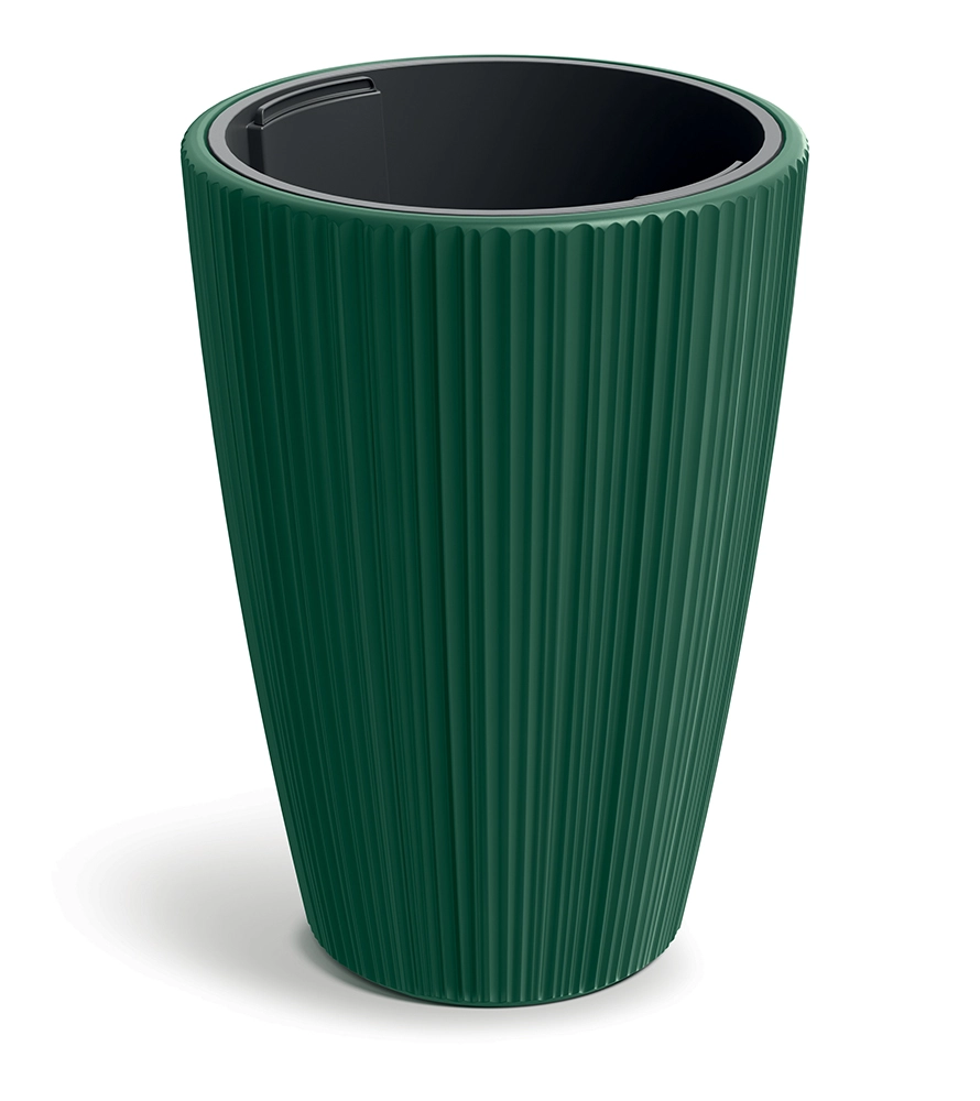 E-shop Prosperplast Kvetináč Oros tmavozelený, 29,8 cm