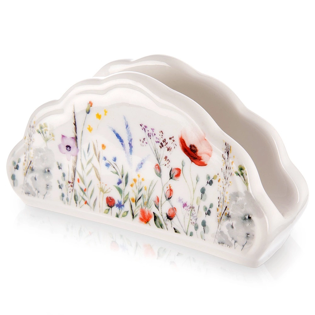 Porcelánový stojan na servítky Maki 13 × 4,5 × 7 cm