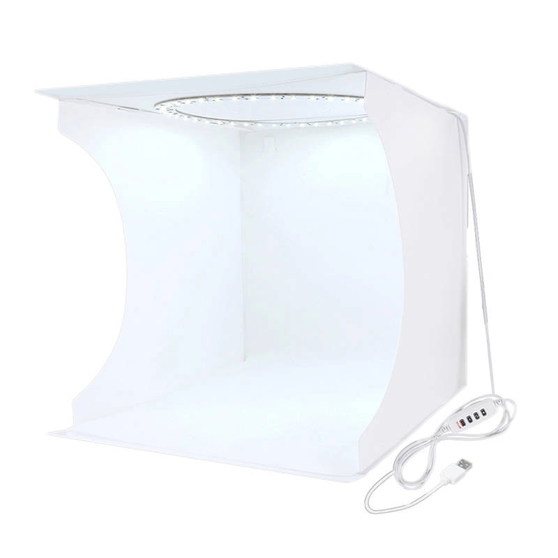 E-shop Beztieňový fotostan PULUZ 30 cm s LED osvetlením