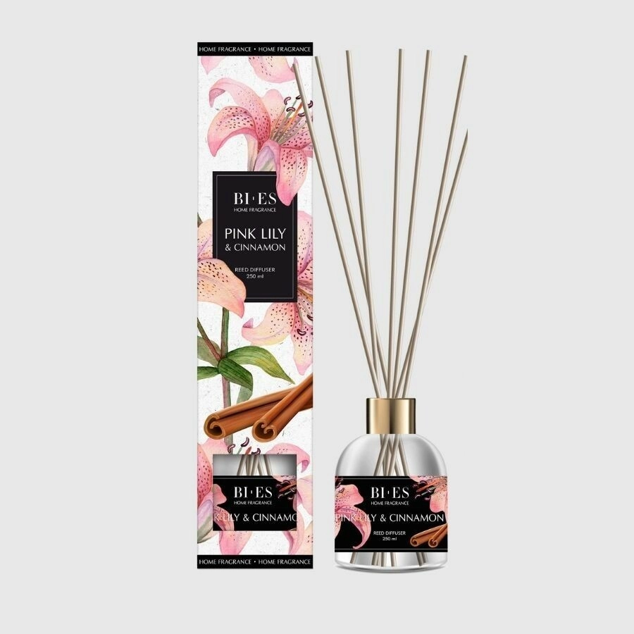 BI-ES Diffuser Pink Lilly& Cinamone 250 ml