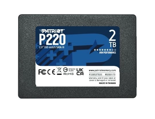 E-shop Patriot P220 SSD 2 TB 2,5" SATA III