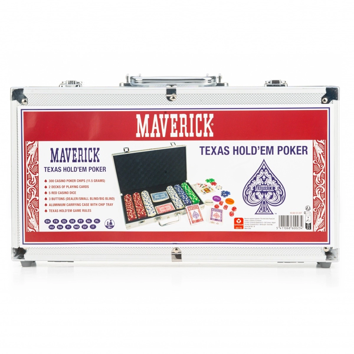 Pokerové žetóny 300 ks Maverick