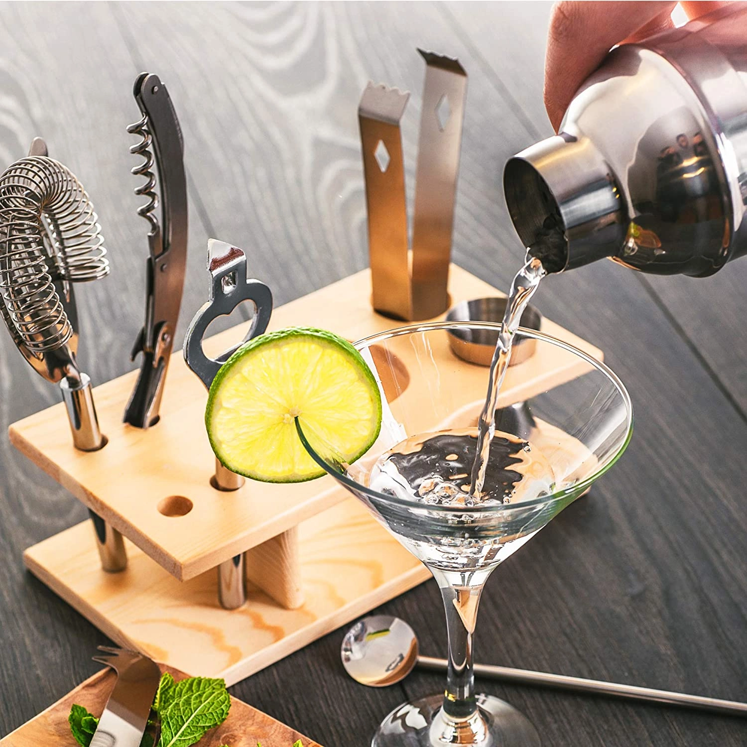 E-shop APT AG139B Barmanský set 9-dielny