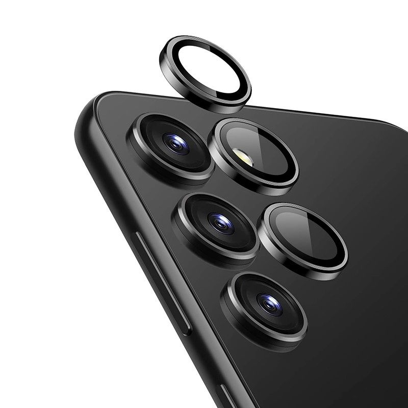 Sklíčko na objektív Samsung Galaxy S24 čierne