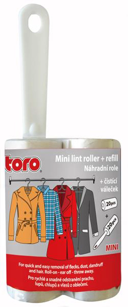E-shop TORO Valček čistiaci mini + náhradná náplň