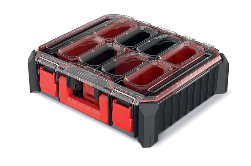 E-shop Organizér CMX s vyberateľnými boxmi 44,5 × 36,8 × 12,6 cm, čierny