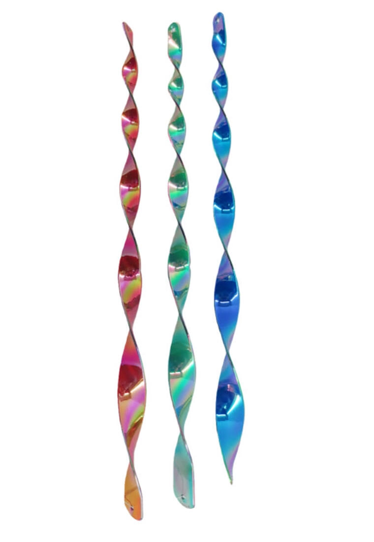 Reflexný plašič vtákov Twister 48,5 cm (3 ks)