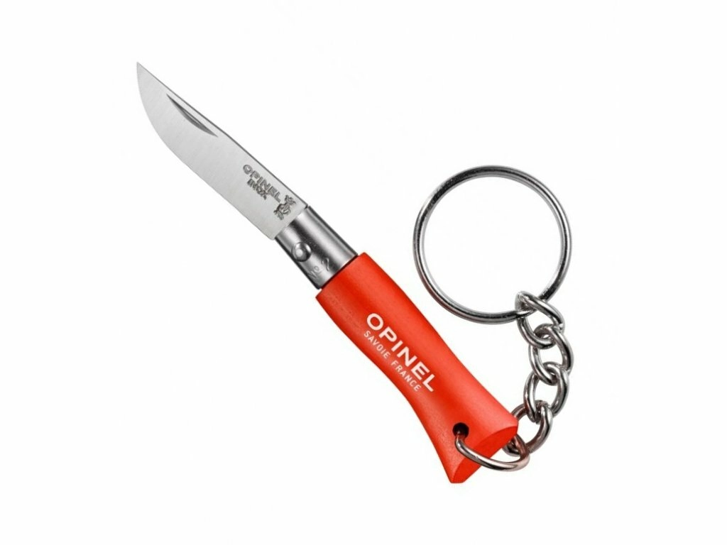 E-shop Opinel Prívesok na kľúče nůž VRI N°02 oranžová