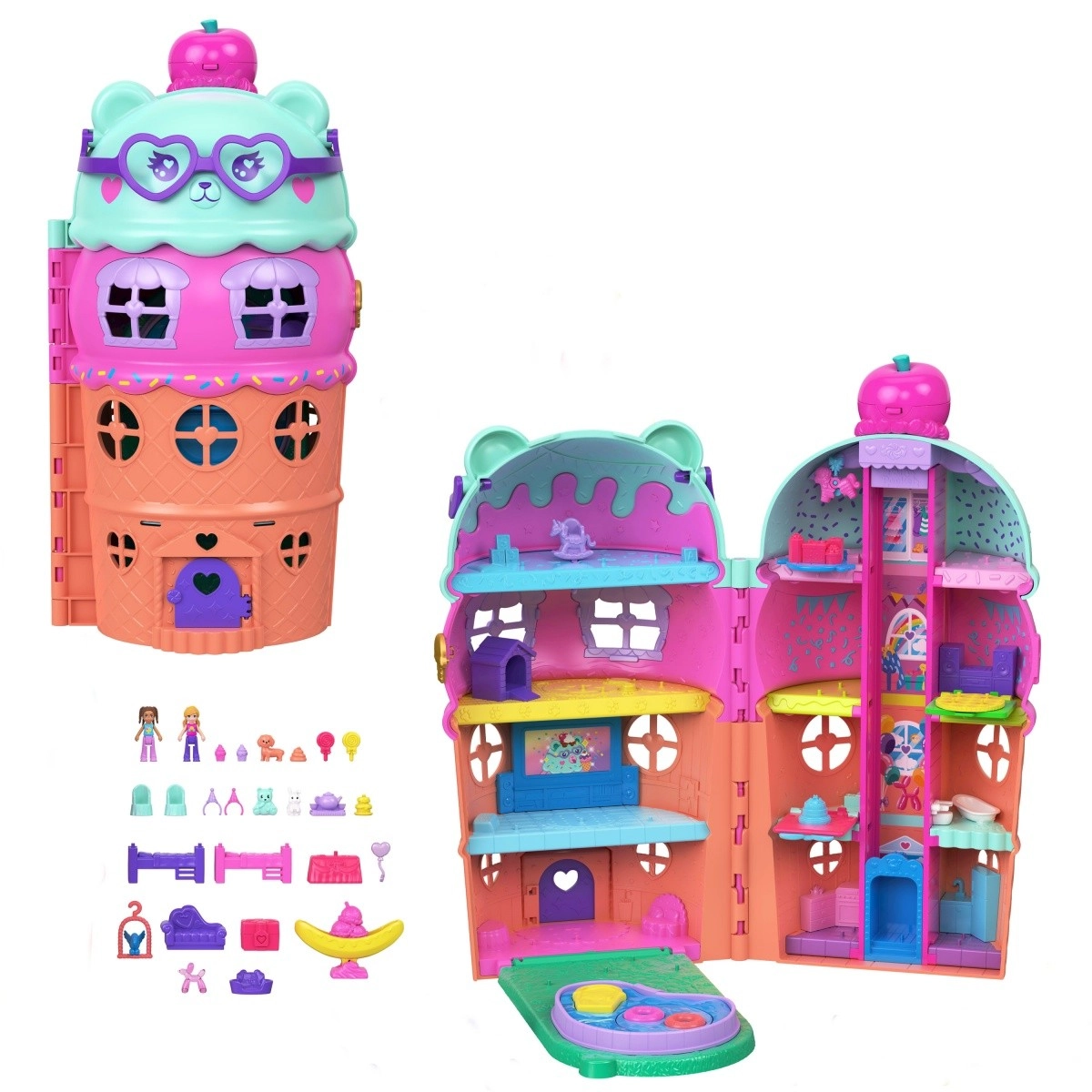 Polly Pocket Ľadový domček s bazénom