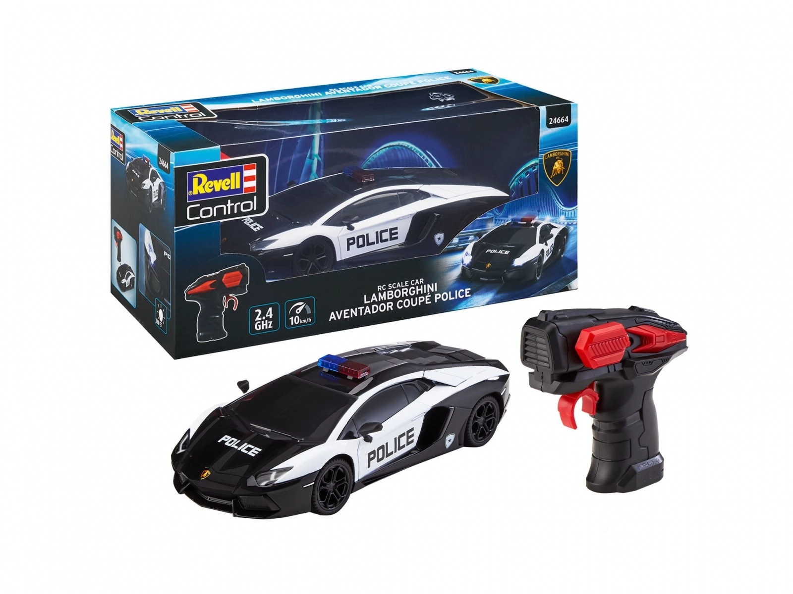 Auto na diaľkové ovládanie Lamborghini Aventador Police