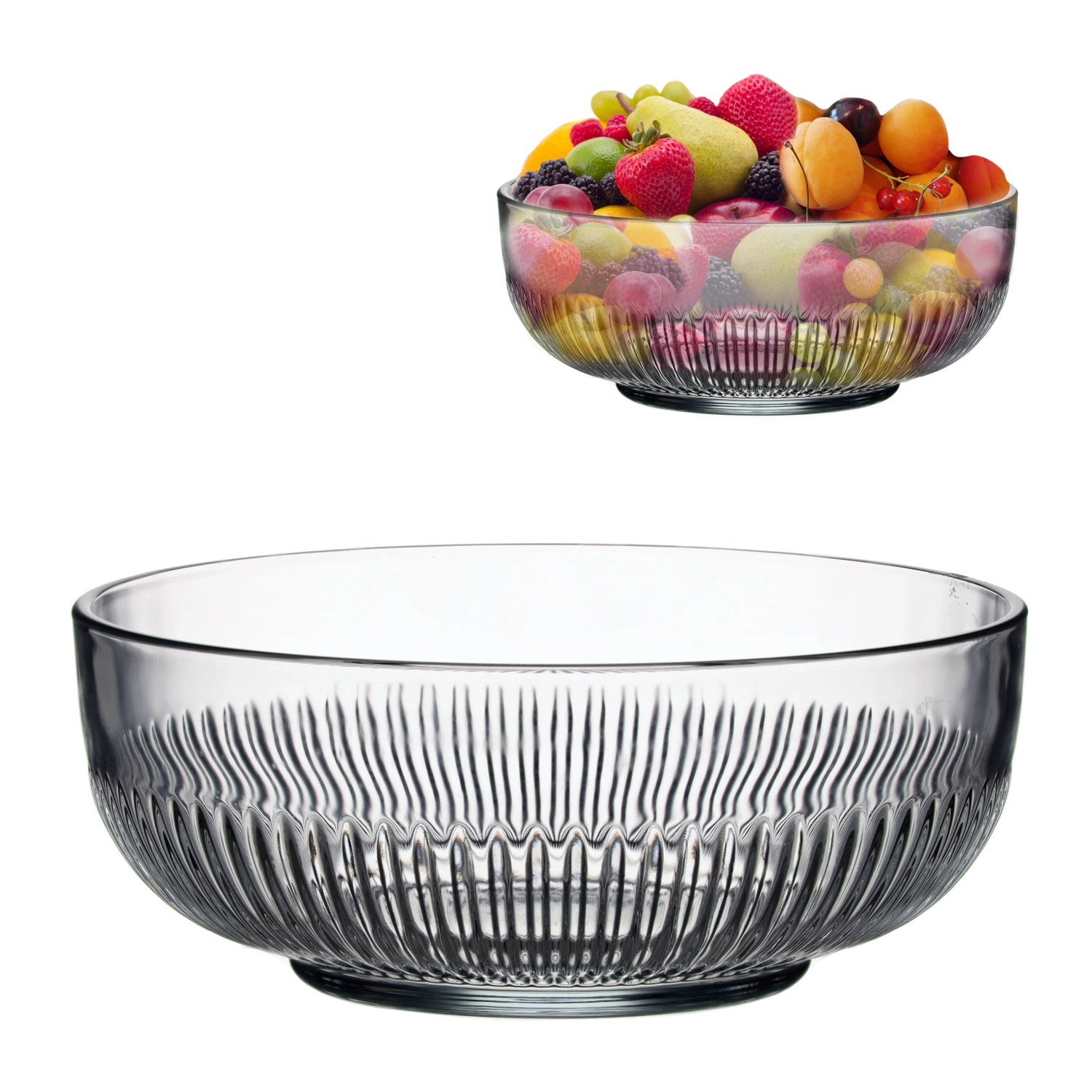 E-shop Home Sklenená miska 1,5 l