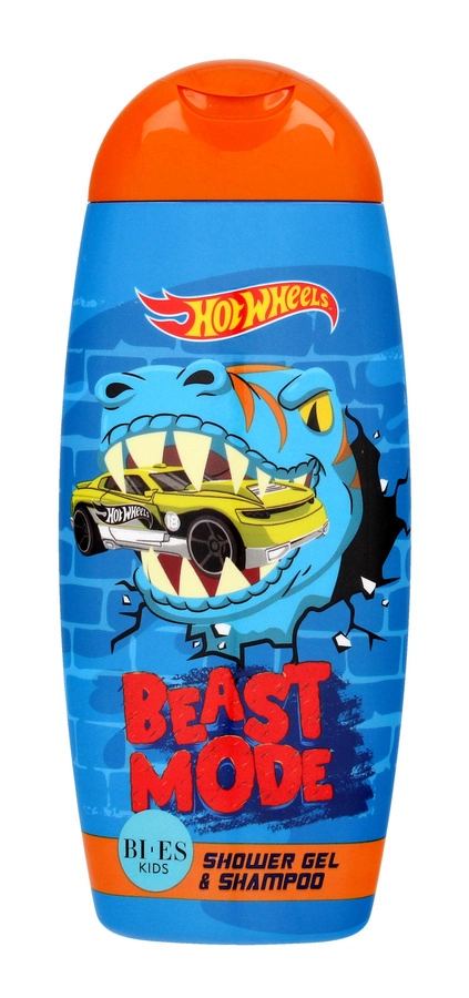 E-shop Hot Wheels Beast Mode sprchový gel a šampón pre deti 250 ml