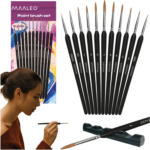 E-shop Maaleo 26118 Sada presných štetcov, 11 ks