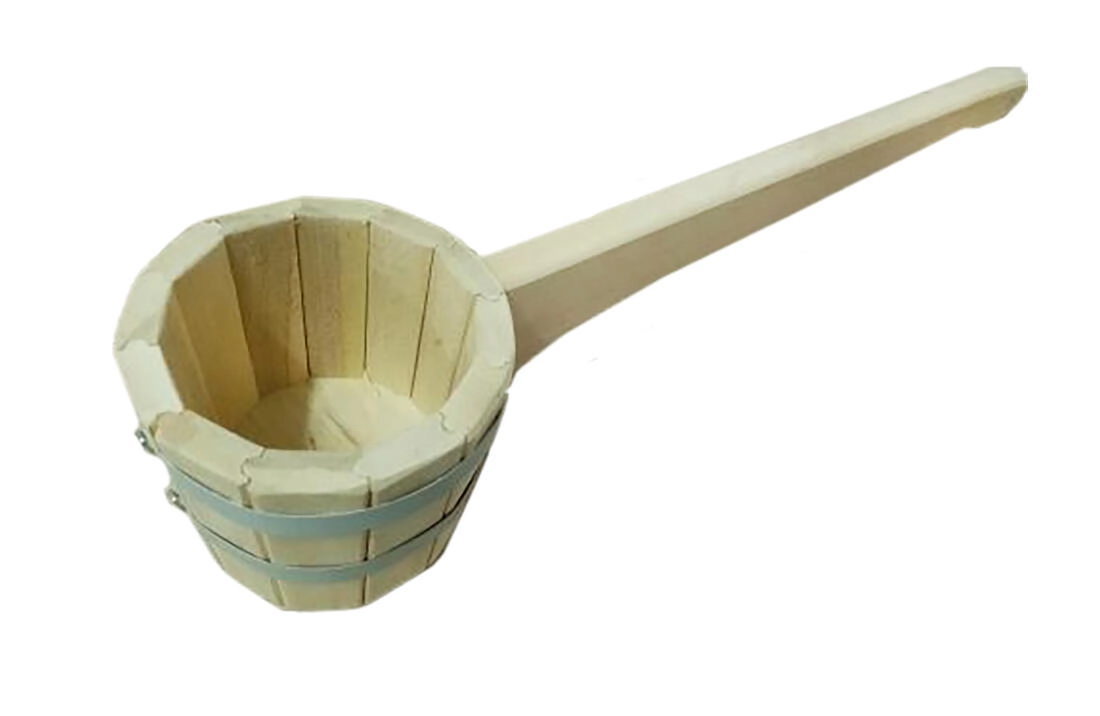 E-shop Drevená naberačka do sauny 49 cm