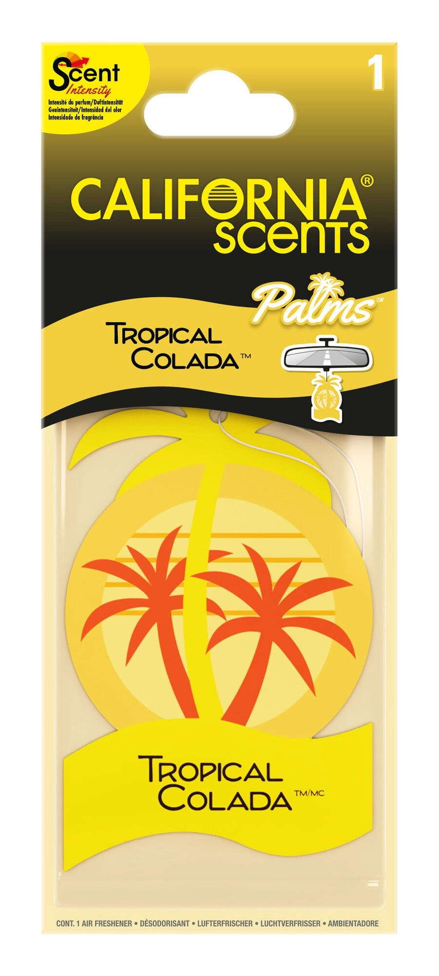E-shop Osviežovač vzduchu California Scents Palms Tropical Colada