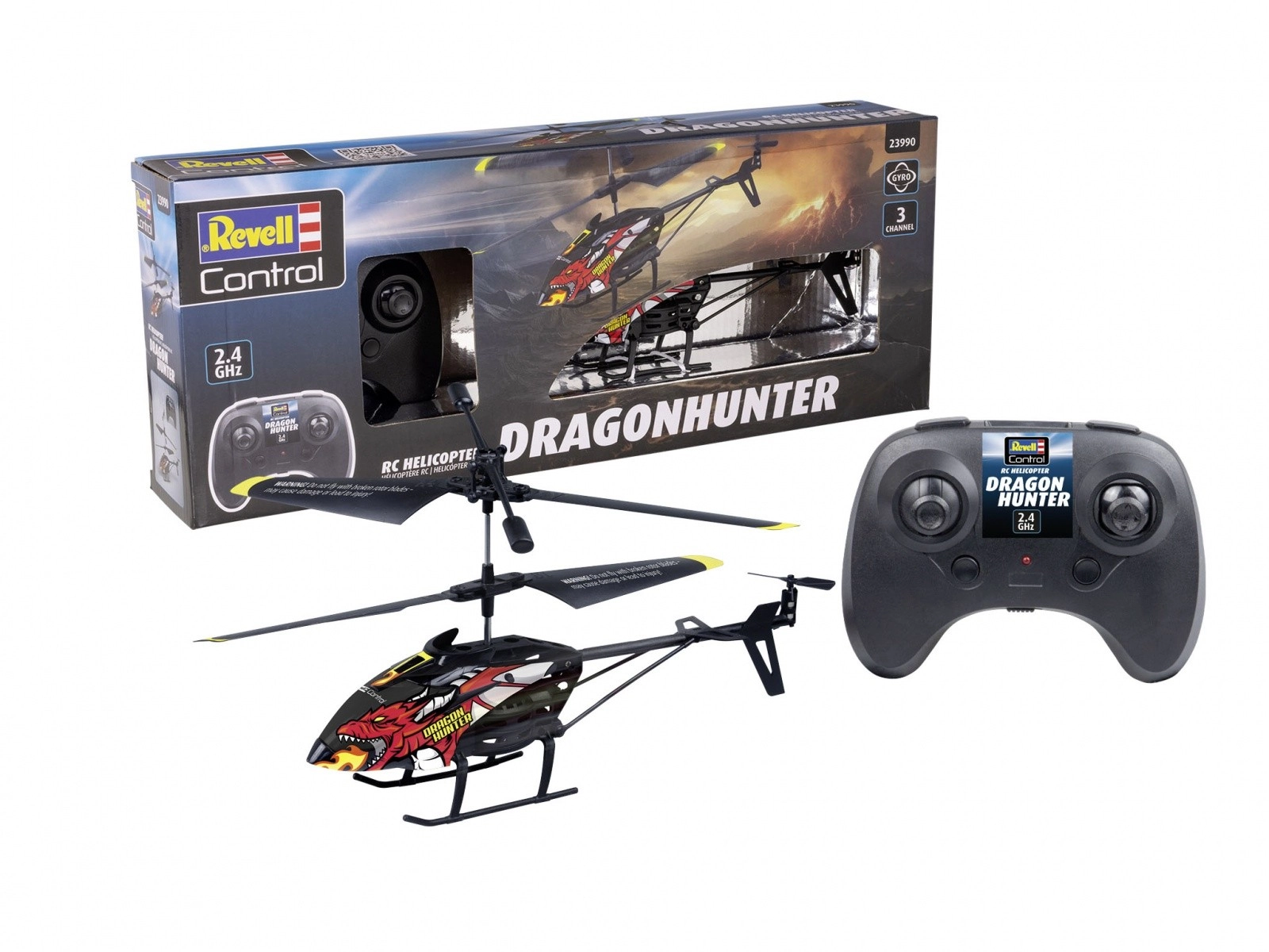RC helikoptéra Dragon Hunter