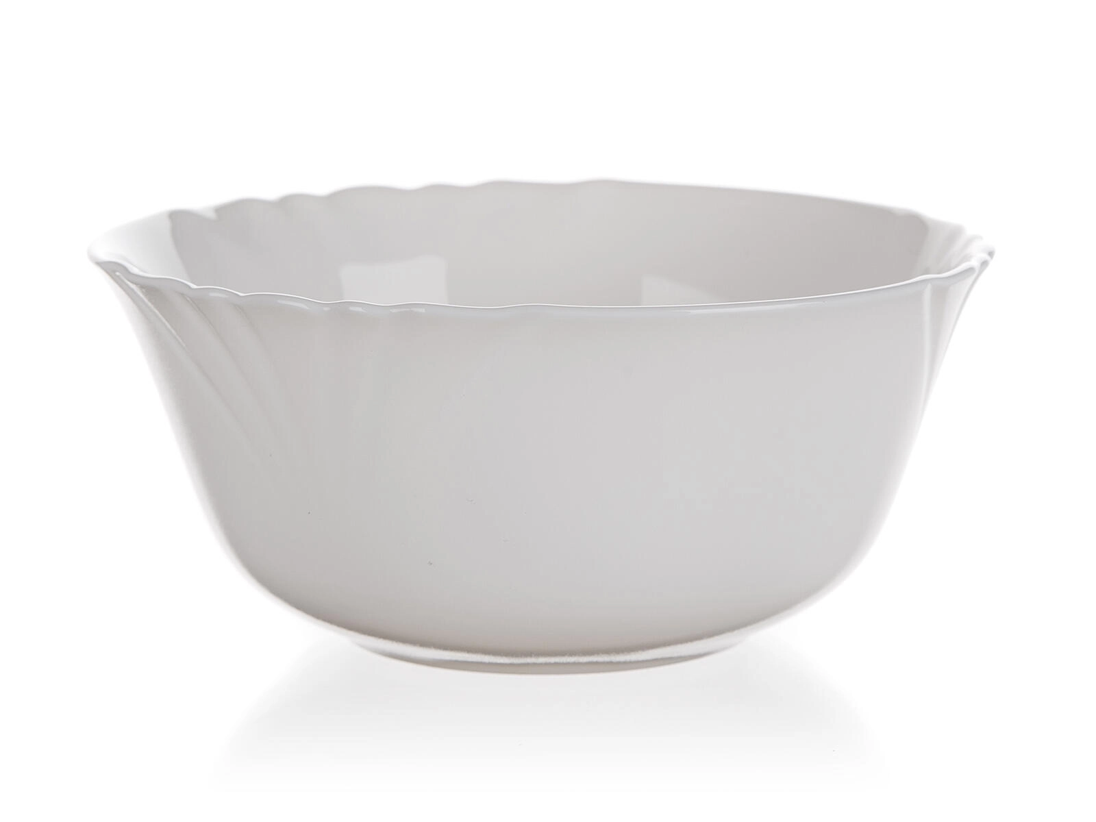 E-shop Miska z tvrdeného skla CADIX 12 cm biela