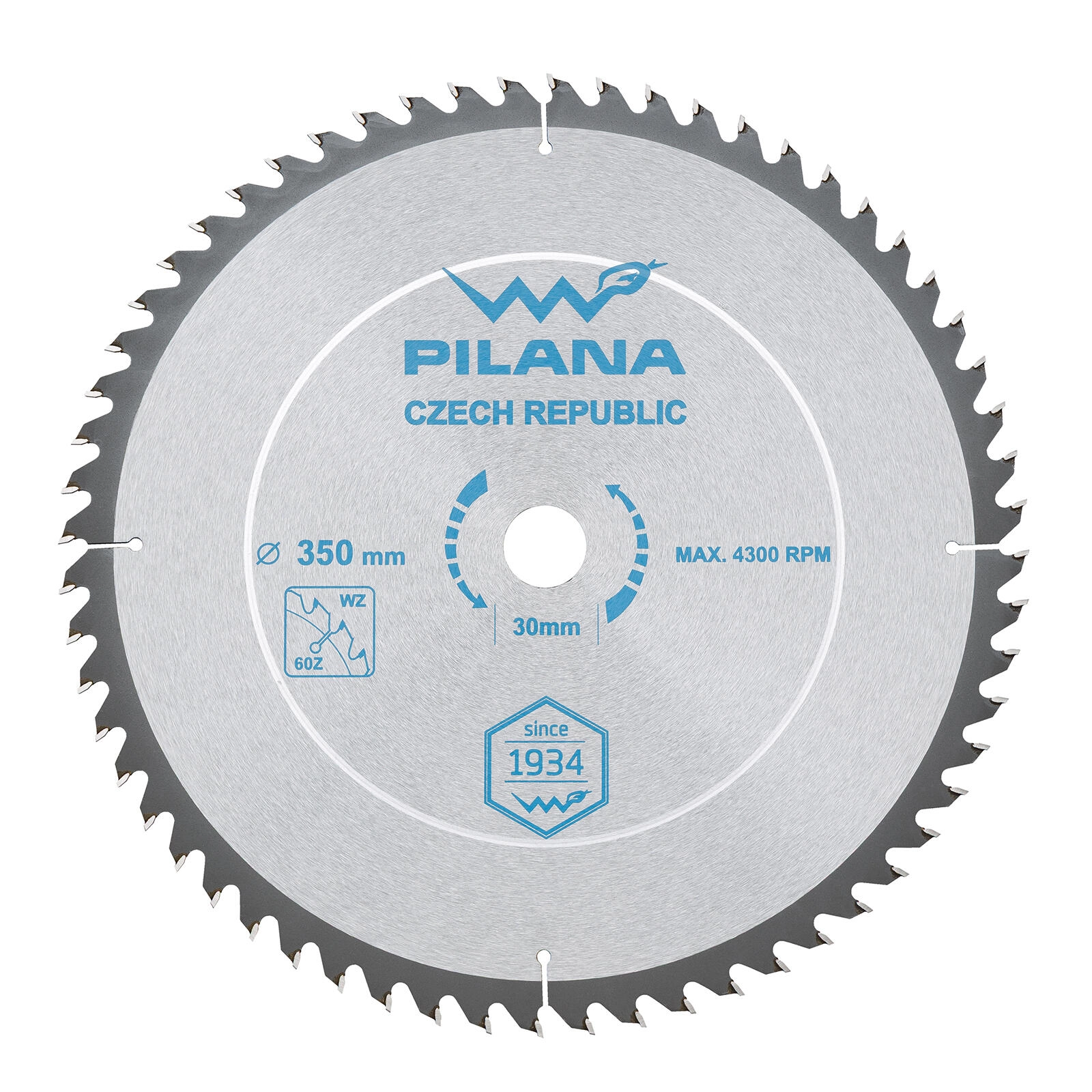 E-shop Pílový kotúč PILANA SK 5255 WZ 350 mm, 60 zubov