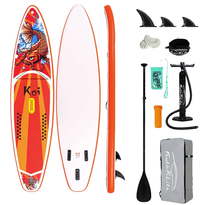 Nafukovací paddleboard Funwater Feath-R Lite Koi 350 × 83 × 15 cm