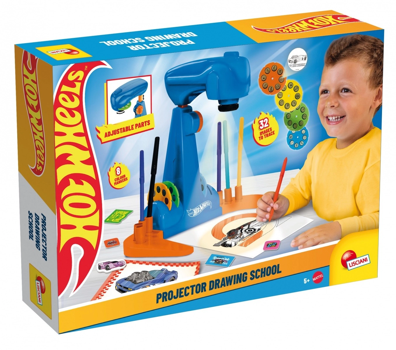 E-shop Hot Wheels škola kreslenia s projektorom