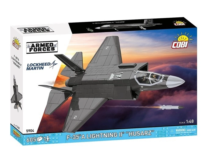E-shop Cobi 5904 Armed Forces F-35A LIGHTNING II HUSARZ, 1:48, 605 k, 1 f