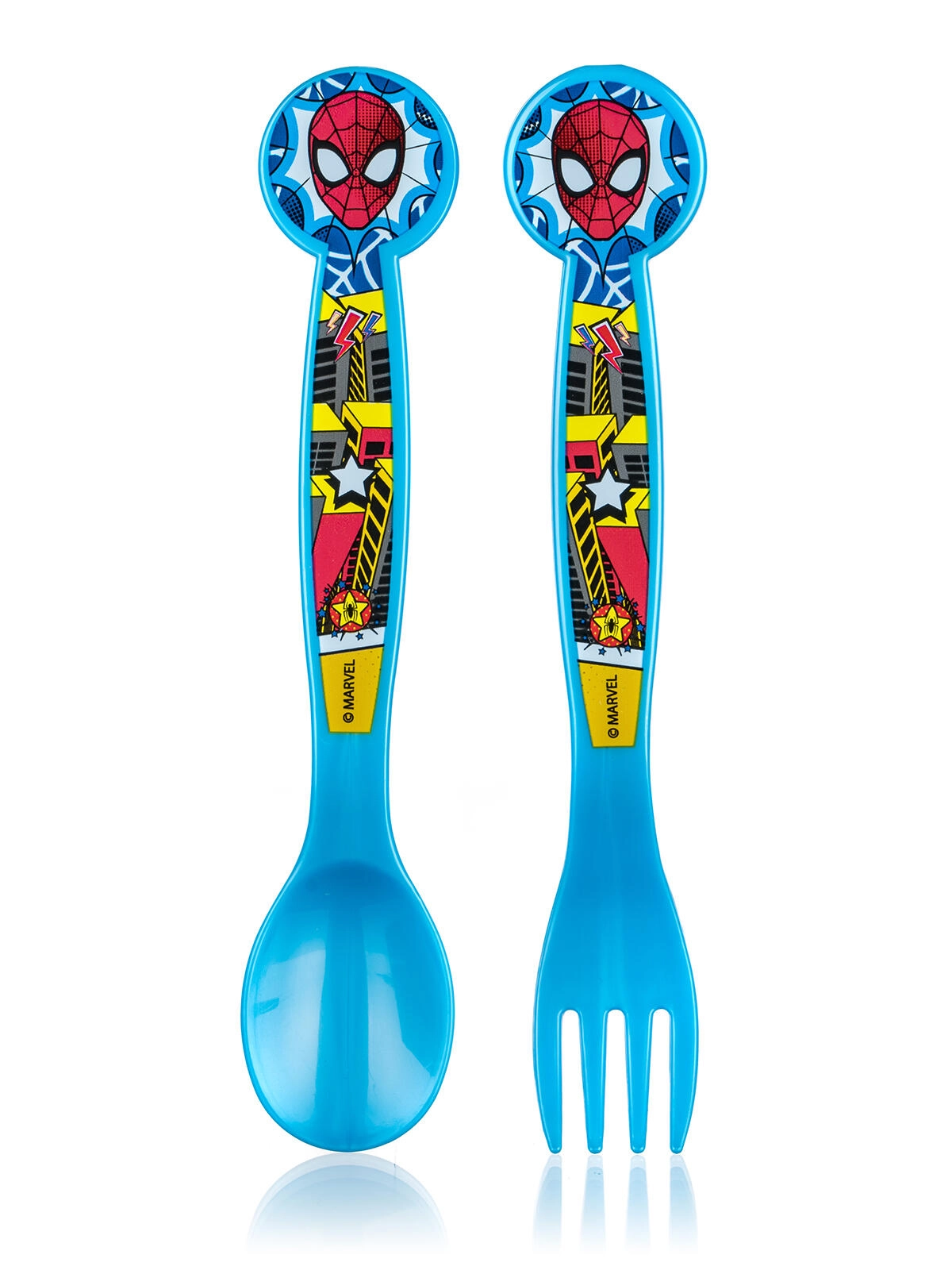 E-shop Detský plastový príbor SPIDERMAN, 2-dielna sada