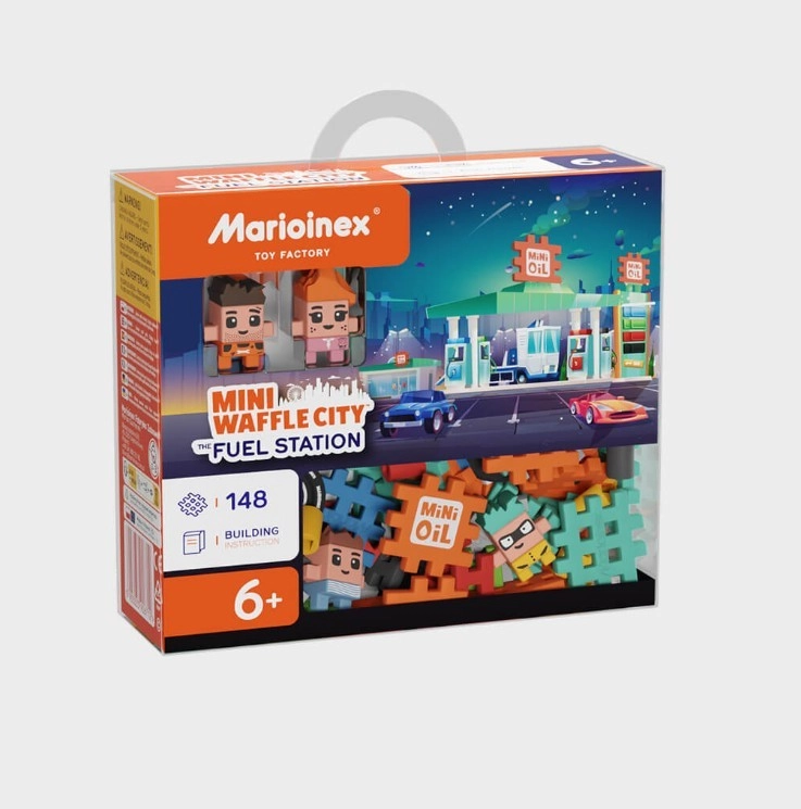 E-shop Kocky Mini Waffle – čerpacia stanica, 148 dielikov