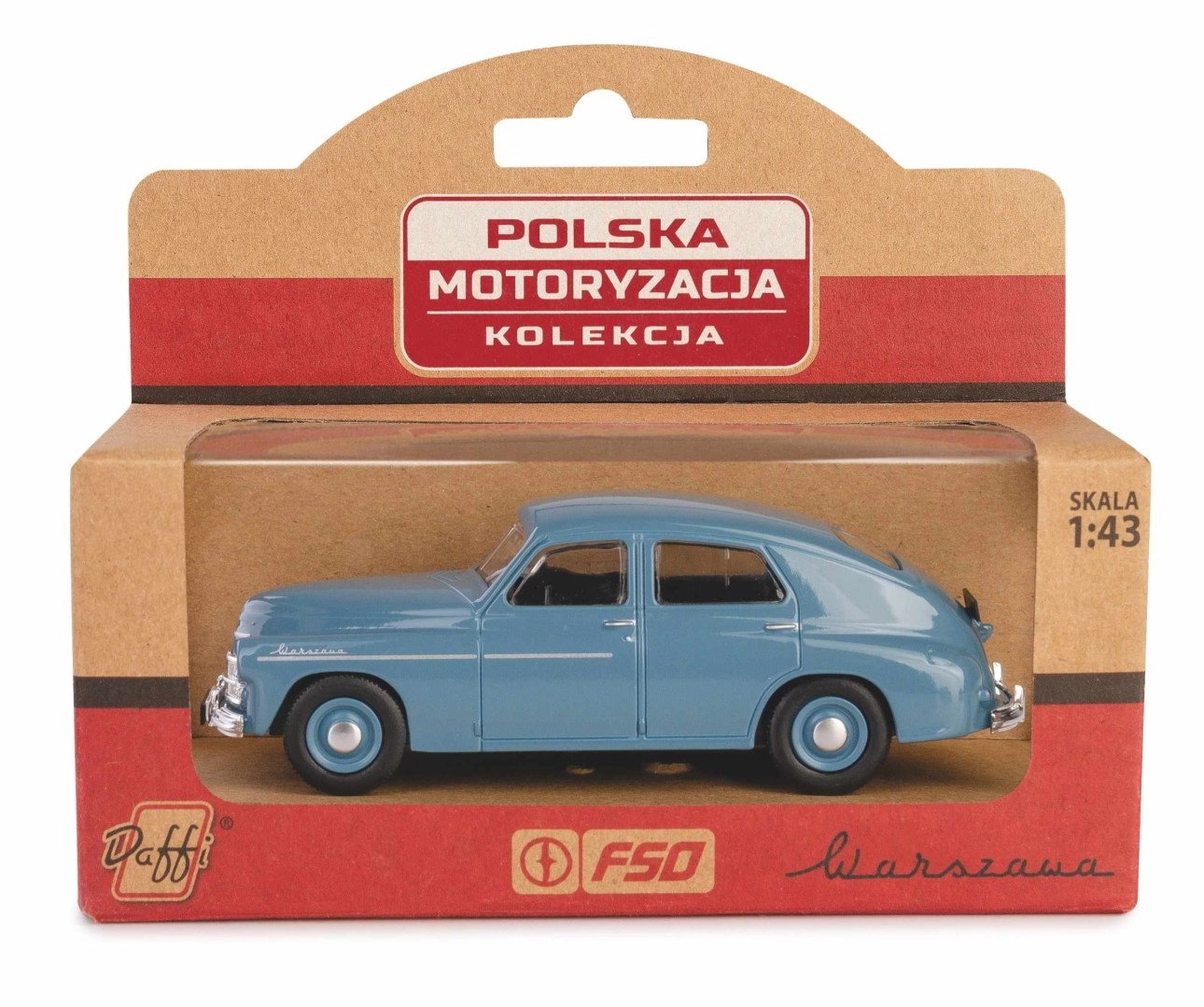 E-shop Model auta warszawa m20 – kovový retro sedan v mierke