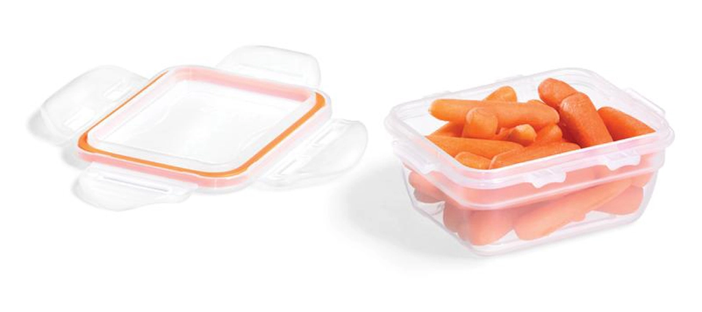 LOCKNLOCK Dóza na potraviny LOCK EasyMatch oranžová 170 ml