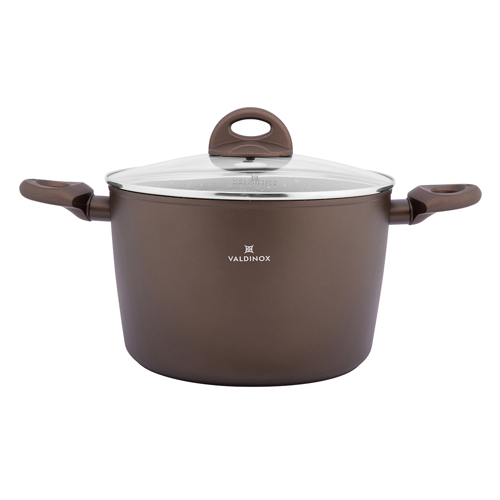 E-shop Hrniec Valdinox Aurum 24 cm s pokrievkou 6 l