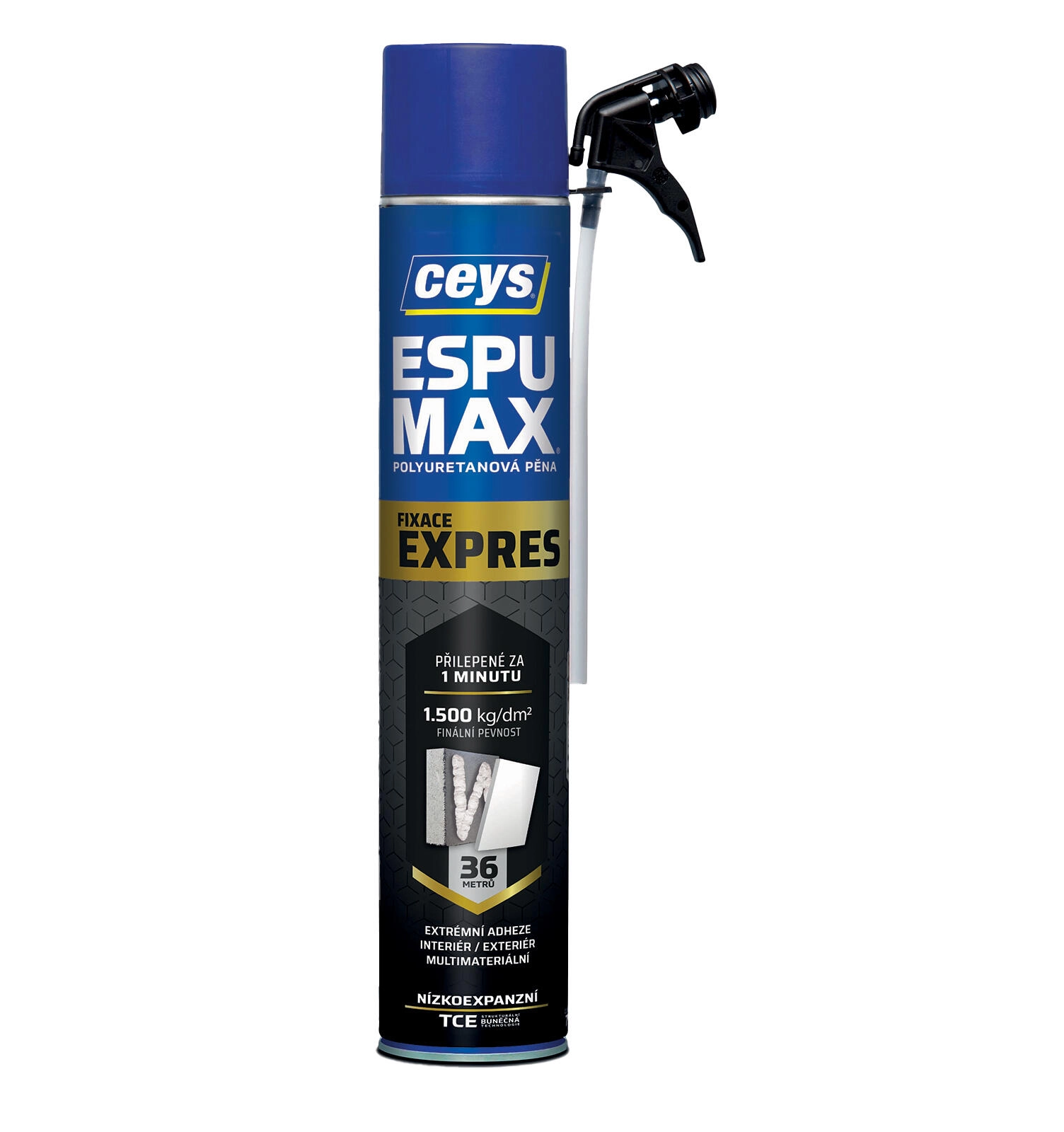 E-shop Montážna nízkoexpanzná pena trubičková ESPUMAX EXPRESS CEYS 750 ml