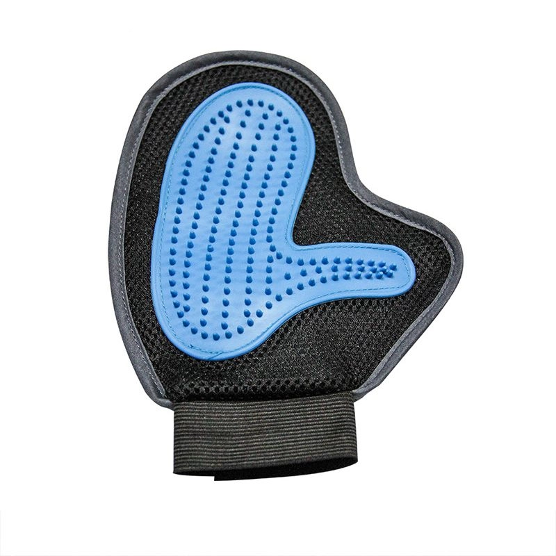 Rukavice na úpravu a masáž psov